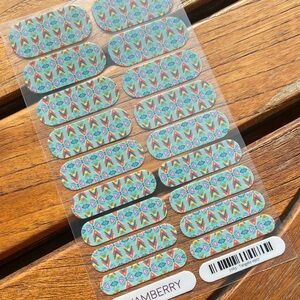 Jamberry “Tangelo” Nail Wraps